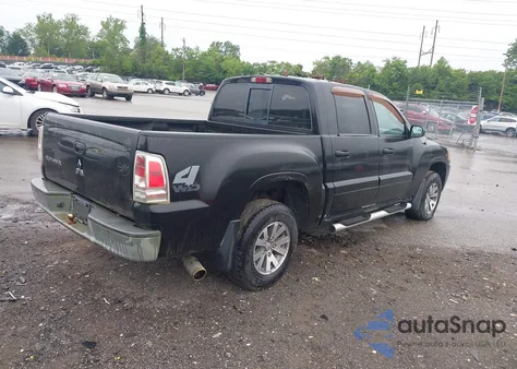 2007 Mitsubishi Raider Ls from USA, damaged, VIN 1Z7HT28K77S161721